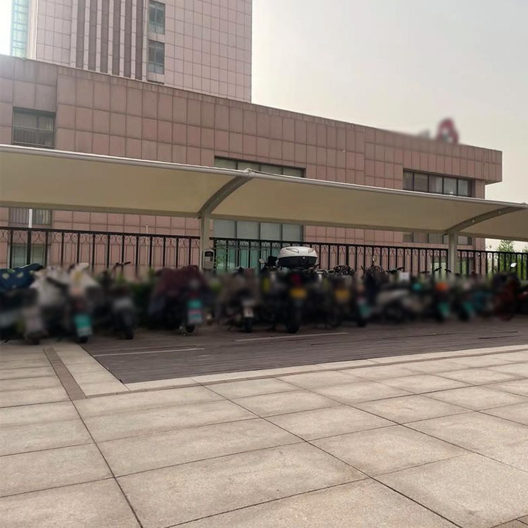 常熟市膜结构电动车棚